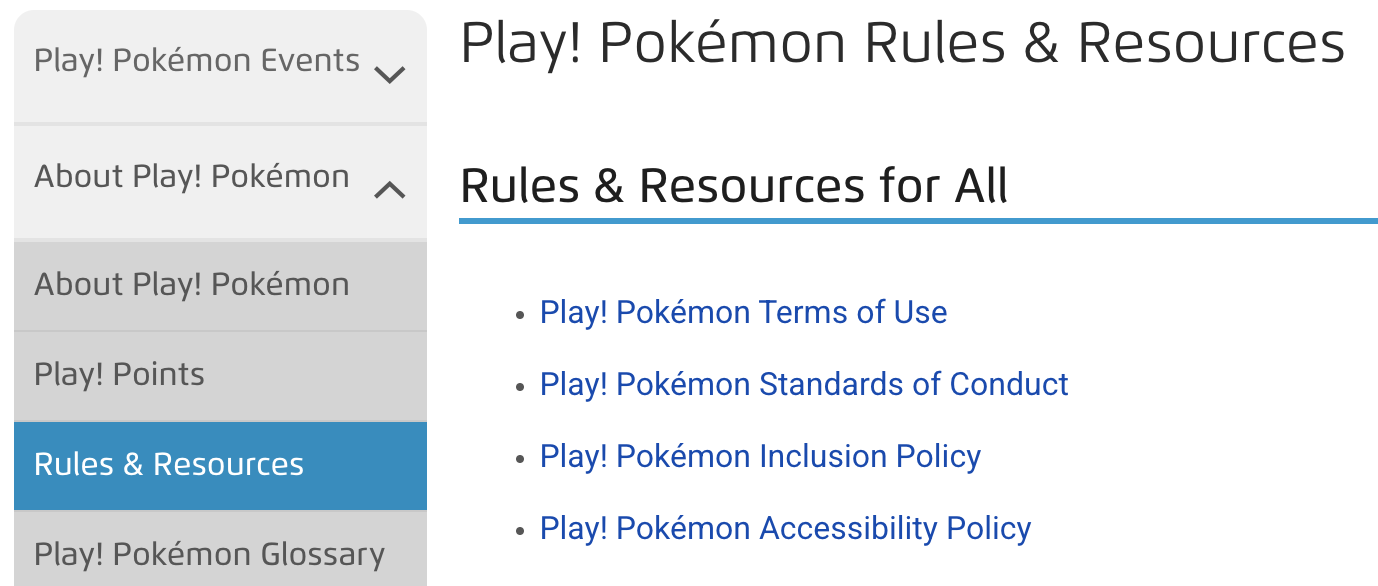 Rules & Resources